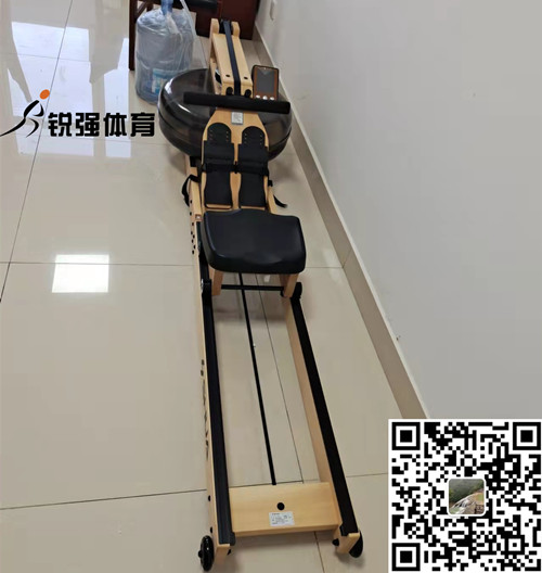 淄博某小区业主在必一运动选购的划船机